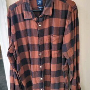 GAP Plaid Flannel Shirt